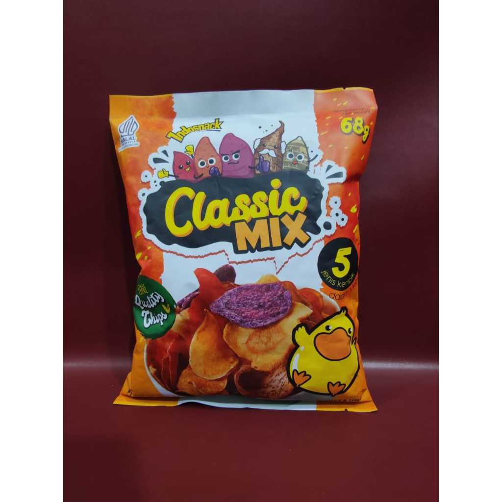 

IndoSnack Classic Mix 68gr - Makanan Ringan