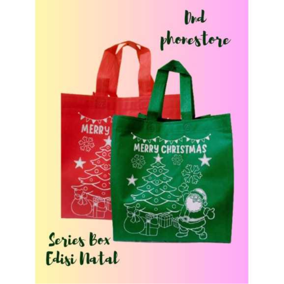 

Tas Spunbond/Bag Hampers NATAL model BOX untuk isi (Box 20x20 / Box 22x22 / Box 25x25 ) Harga PERPCS