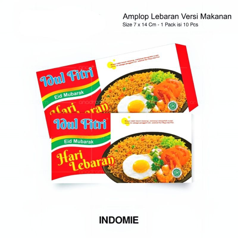 

Amplop lebaran SNACK siap pakai isi 10lembar