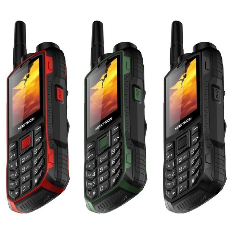 MAXTRON P12i Bomba NEW - HP OUTDOOR  - HP GUNUNG - HP MAXTRON P12 BOMBA GARANSI RESMI 1 TAHUN