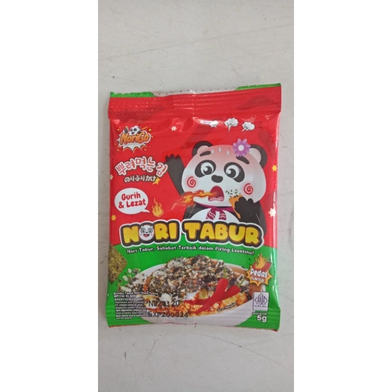 

nori tabur pedas 5gram