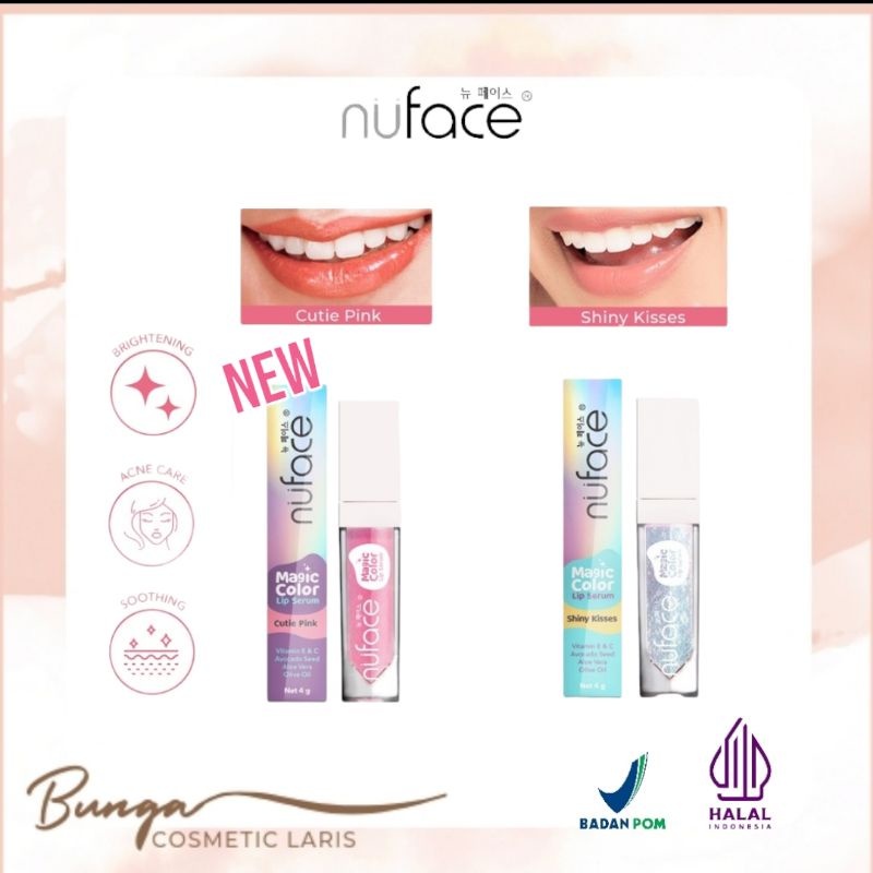 Lip Serum BPOM dan HALAL, Original 100%. Magic Color Lip Serum BASU