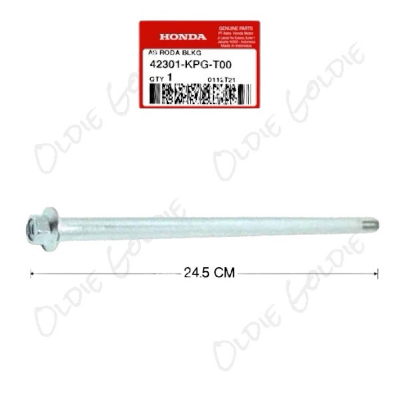 42301-KPG-T00 As Roda Belakang New Blade
