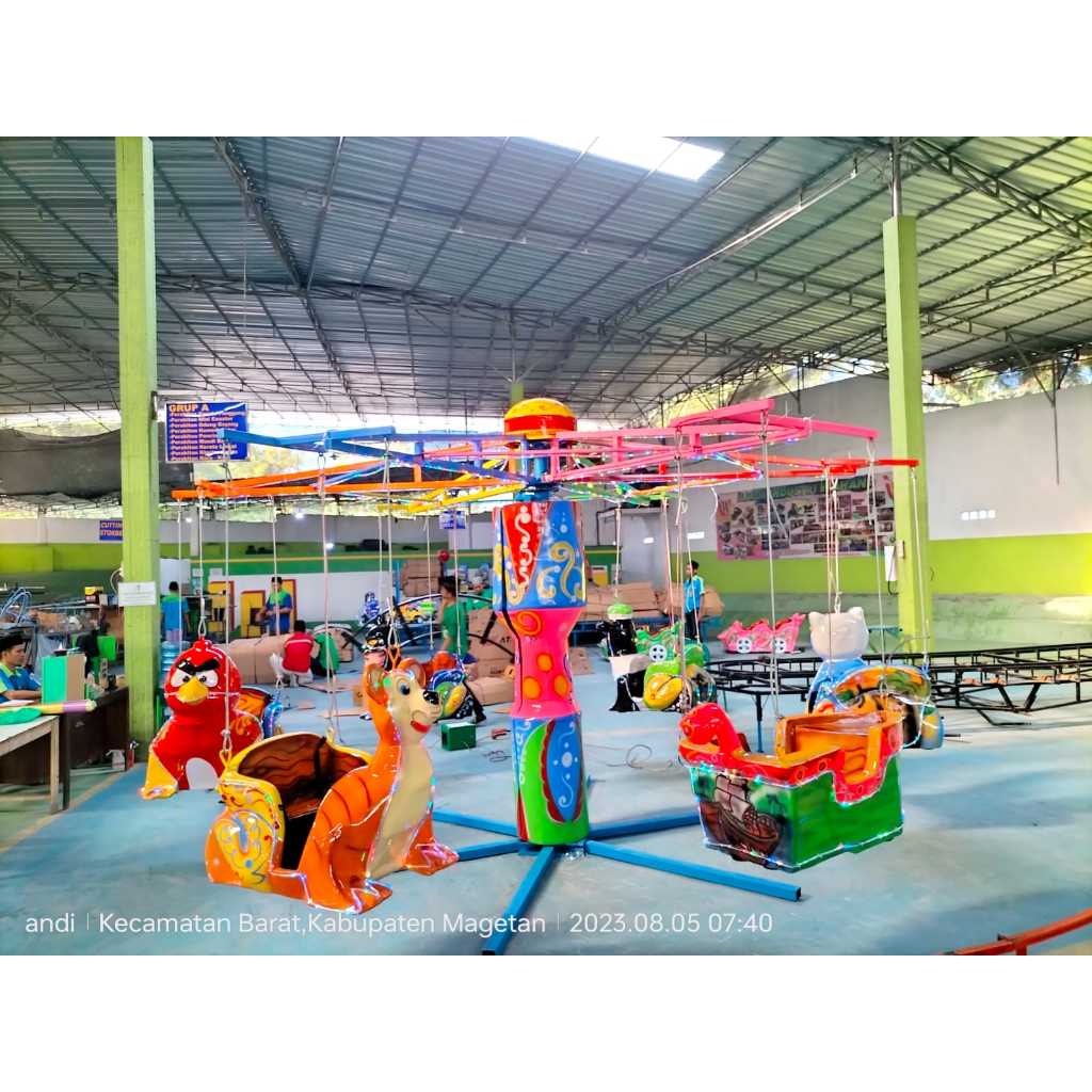 ODONG ODONG Komedi Putar Gantung Gerbong Fiber