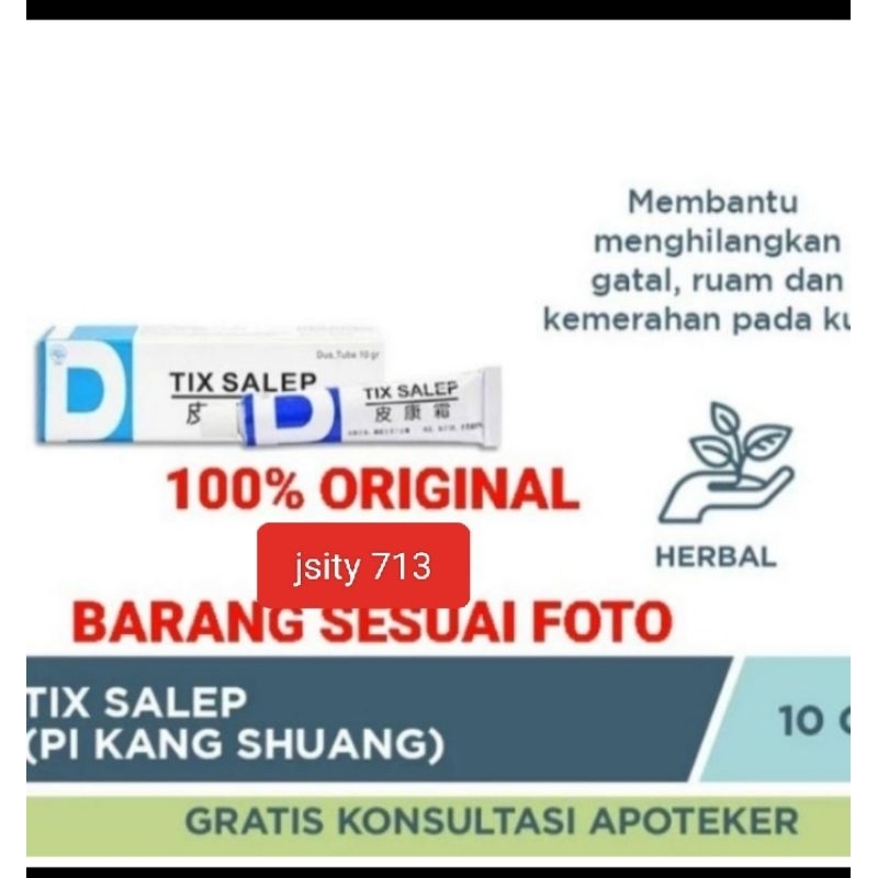 Tix salep / salep gatal