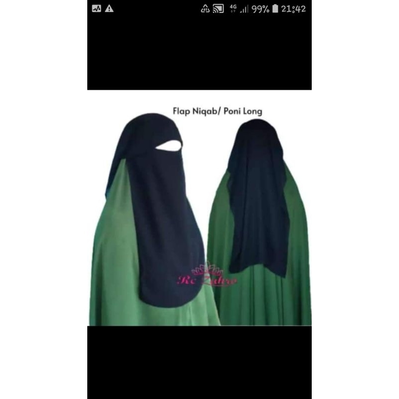 niqob yaman/niqob yaman poni flap