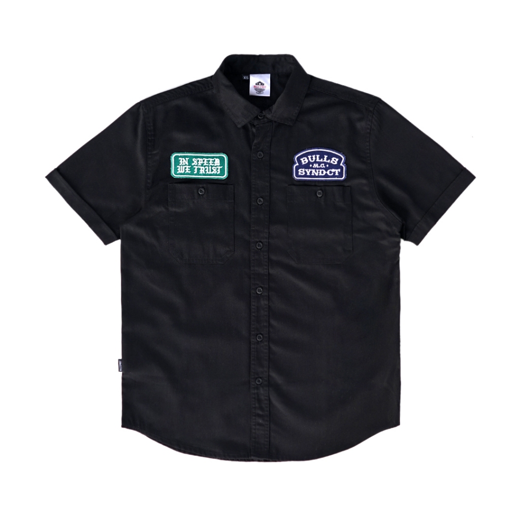 BULLS SYNDICATE Shirt Hauston Black