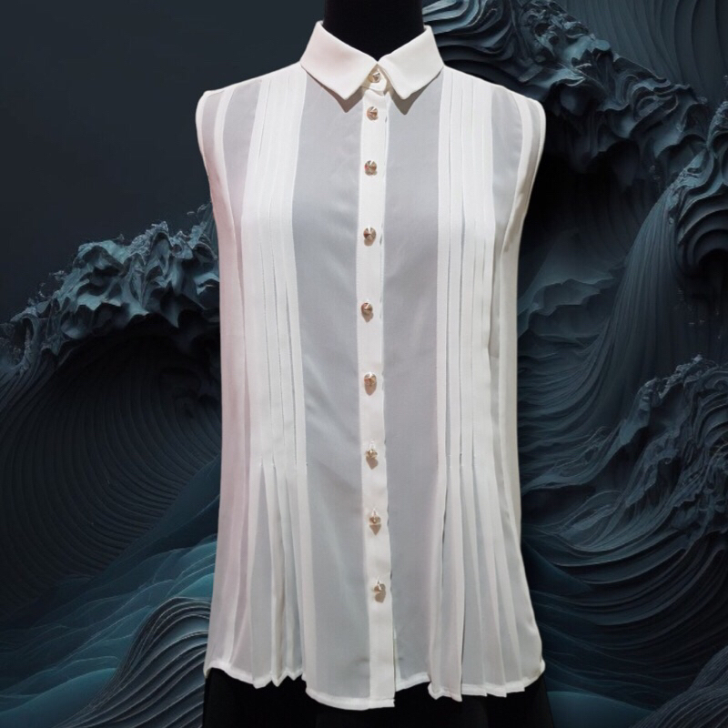 Blouse sifon putih
