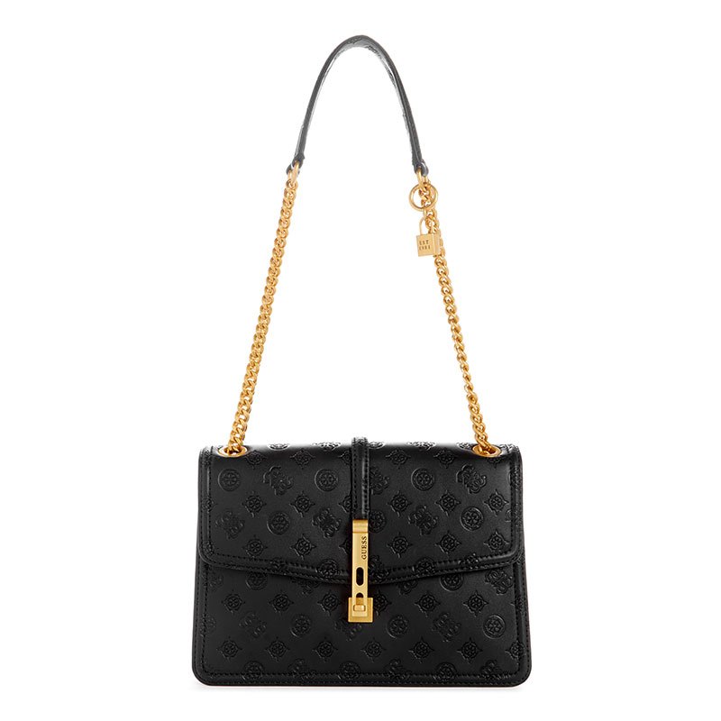 JAMES LOGO CONVERTIBLE CROSSBODY FLAP - TAS GUESS ORIGINAL WANITA