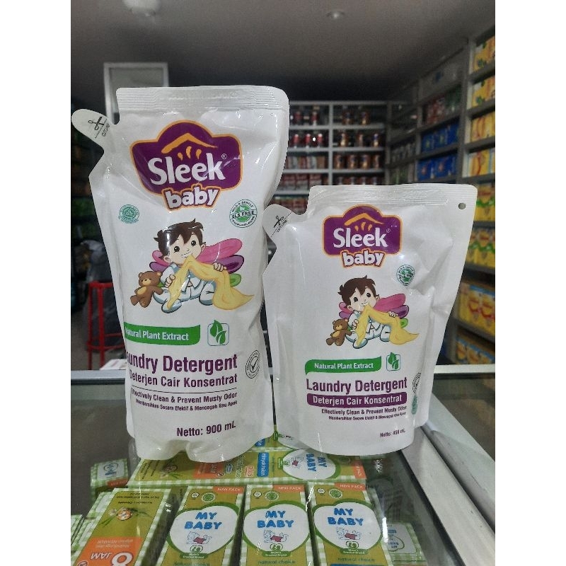 Sleek Baby Laundry Detergent 900ml,Sleek Baby Laundry Detergent 450ml,