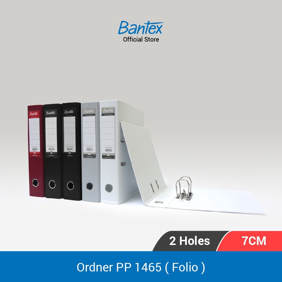 

12.12 BRANDS FESTIVAL Bantex Lever Arch File Ordner PP Folio 7cm Neutral colours #1465 buruan