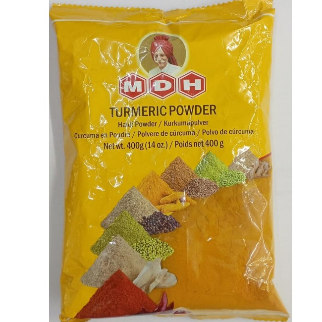 

TURMERIC POWDER MDH 400G / Bubuk Kunyit