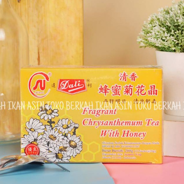 

S@le DALI Chrysanthemum Tea With Honey SU Brand 200gr / Teh Kembang Putih Dengan Madu [174]