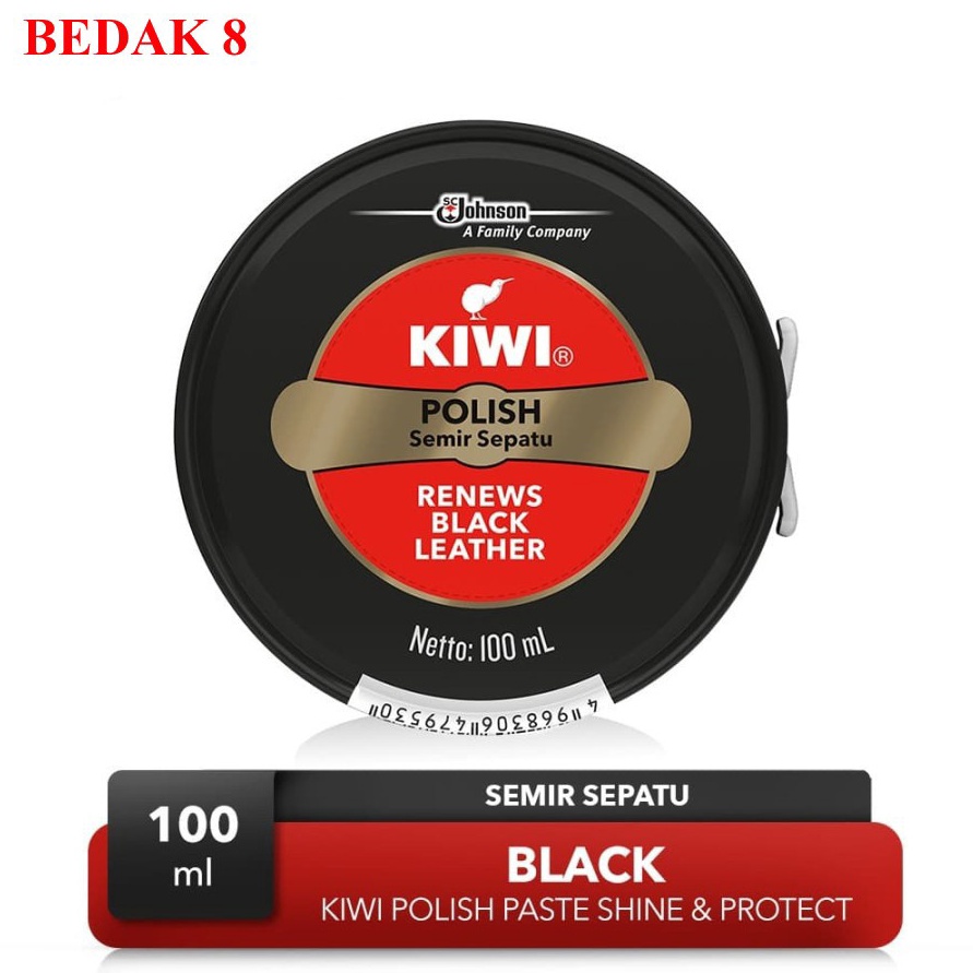 12.12 Kiwi Paste Shoe Polish Black 100 ml/ Semir Sepatu Kiwi 100 ml Hitam murah