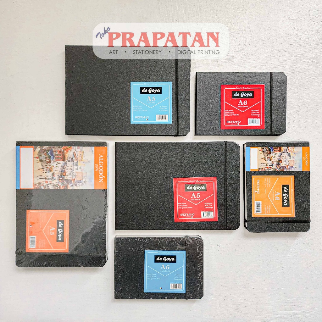 

12.12 SALE De Goya Stitch Watercolor Book | Buku Cat Air 