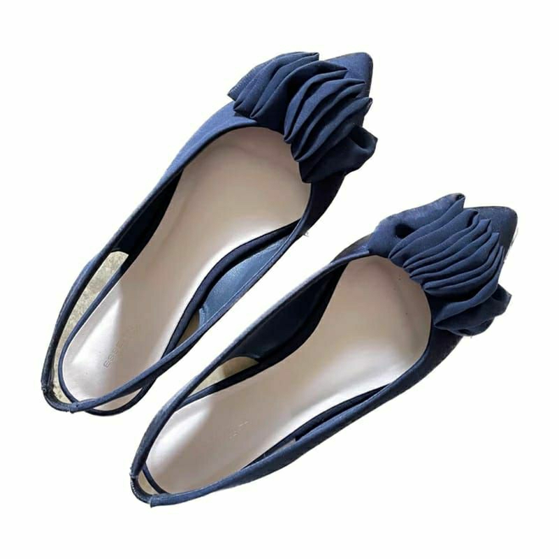 PRELOVED ESSENTIALS URBAN&CO - Flat shoes urban n co - Flatshoes navy