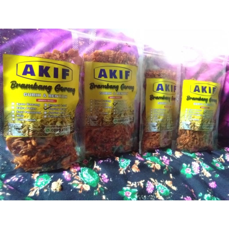 

brambang goreng aneka rasa