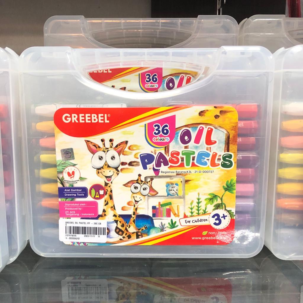 

Gramedia - Greebel Crayon Oil Pastel Isi 36 Warna