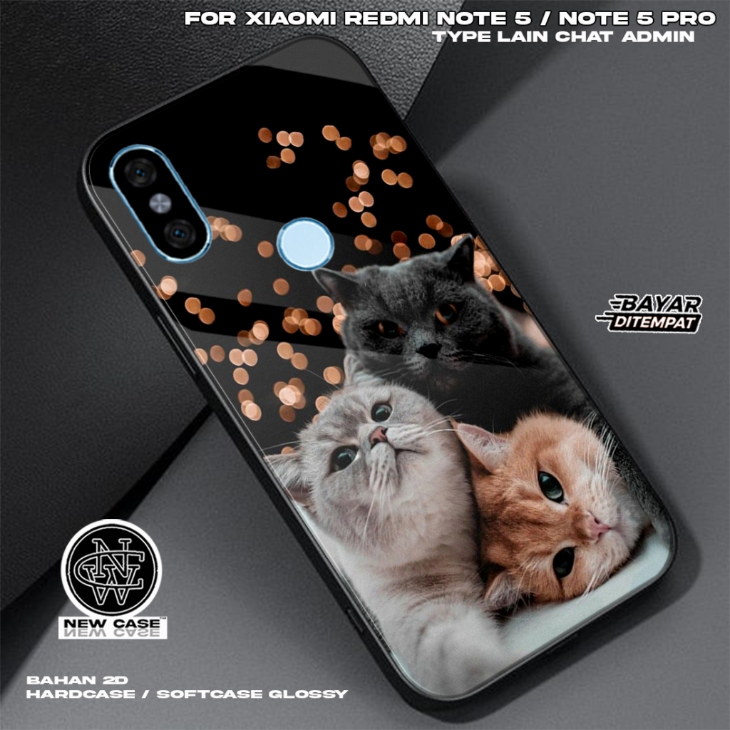 Case XIAOMI REDMI NOTE 5 / NOTE 5 PRO - Casing Hp Terbaru 2024 Newcase [ CAT ] Silikon Hp - Kesing H