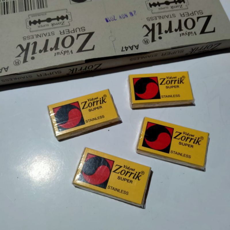 Pisau Silet Cukur ZORRIK Original