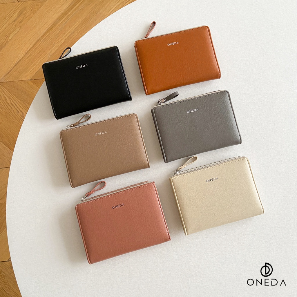 Original Oneda Dompet Lipat Kartu Cash Coin Wanita #W3911 gas 