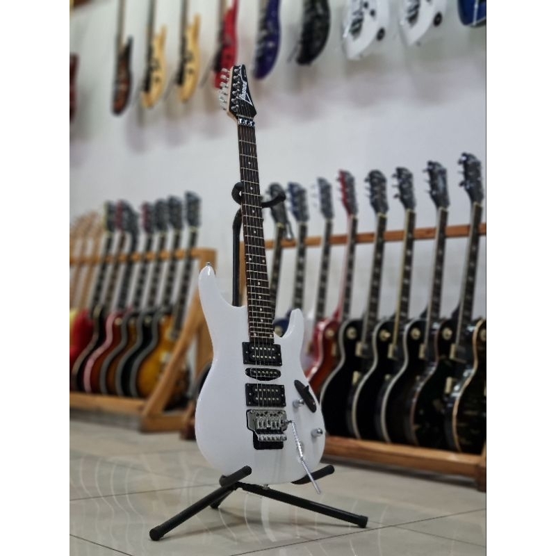 gitar ibanez s series putih updown elektrik listrik