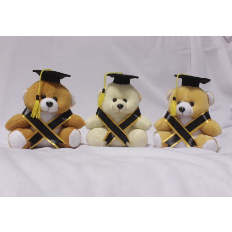 [♛H89➤] boneka wisuda / boneka beruang kecil / sauvenir wisuda / boneka untuk buket [96]