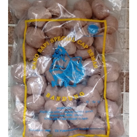 

MODEL RWS406 BAKSO SAPI SPESIAL CAP SEMAR KECIL ISI 50 BUTIR 250 Gram