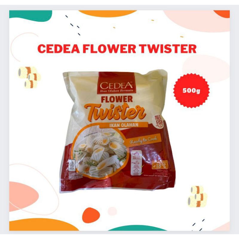 

CEDEA FLOWER TWISTER 500GR