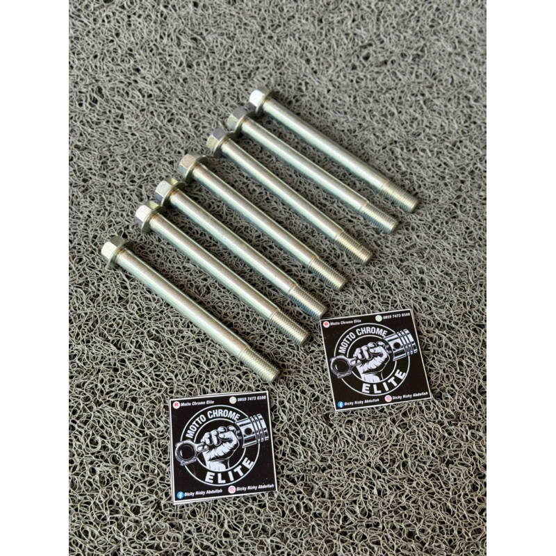 BAUT UKURAN 14 BAUT PANGKON MESIN BELAKANG MEGAPRO TIGER GL