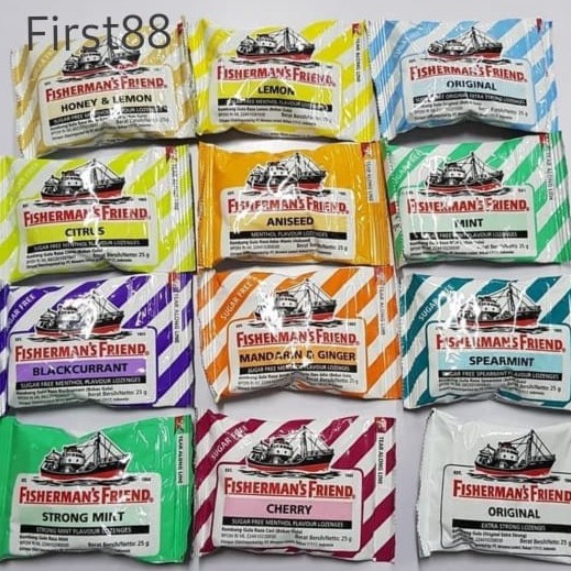 

[✲P11@] Fisherman's Friend (Sugar ) 25 gram Special Promo