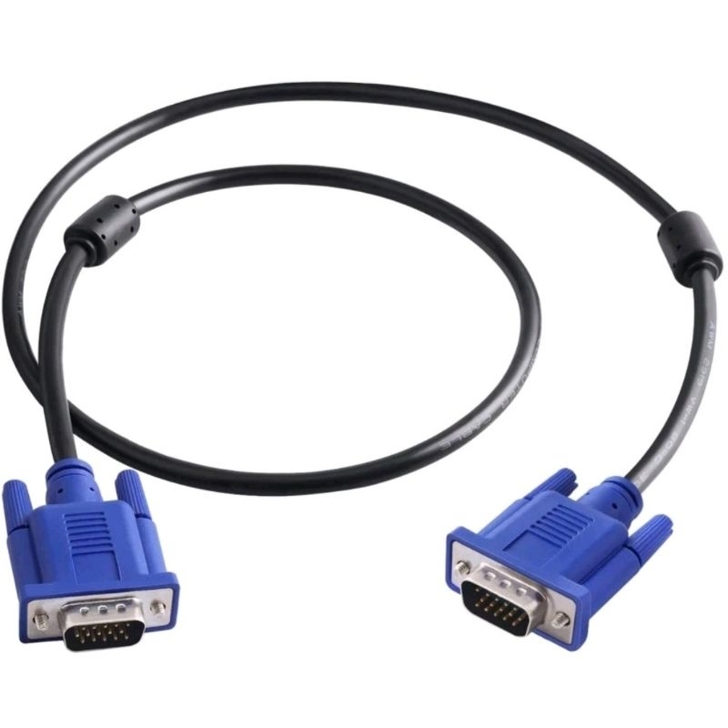 Kabel Vga To Vga Original Buat PC To Monitor, Infocus Dll