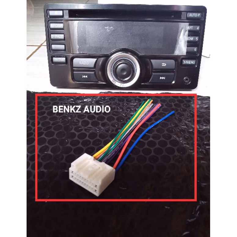 Ready Stock.. Soket Headunit Xpander Male kabel soket radio tape mobil bawaan Expander cowok QTY