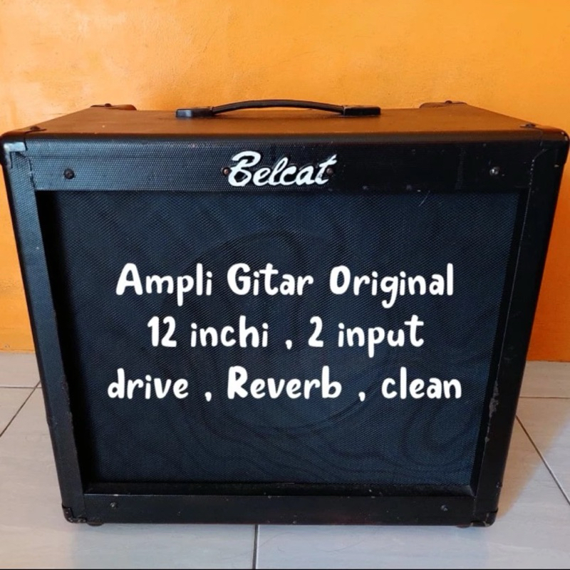 gitar amplifier 12 inch ampli bass gitar belcat v50rg murah