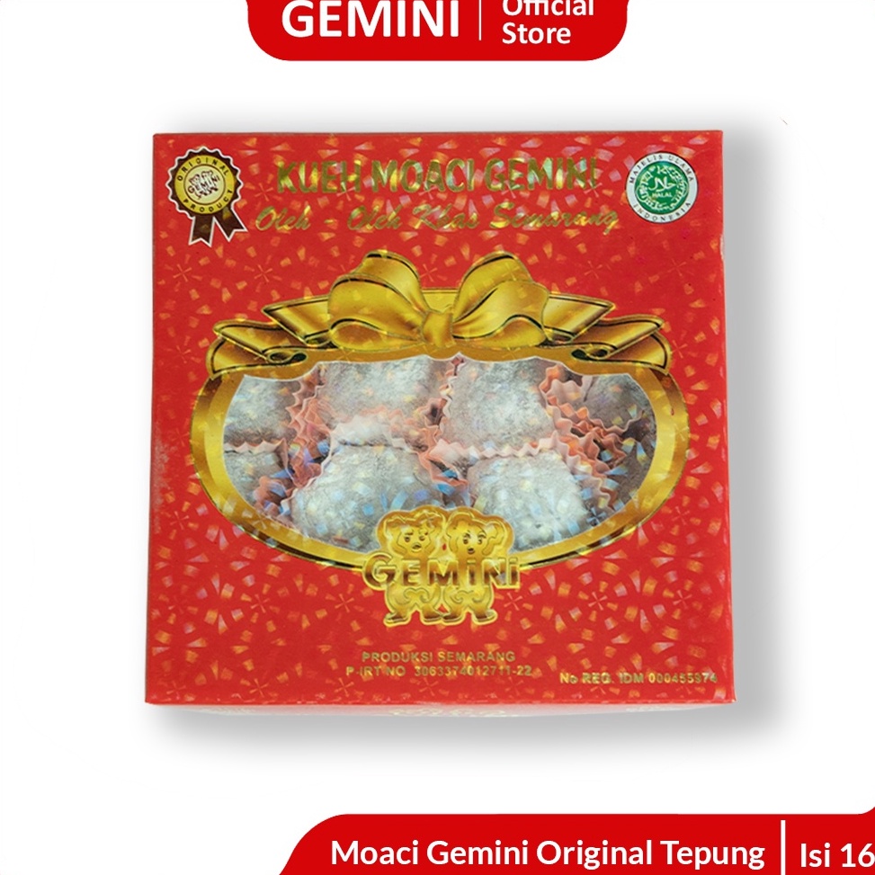

Kirim L4ngsung Gemini - Moaci Gemini Original Tepung Isi 16 Only One