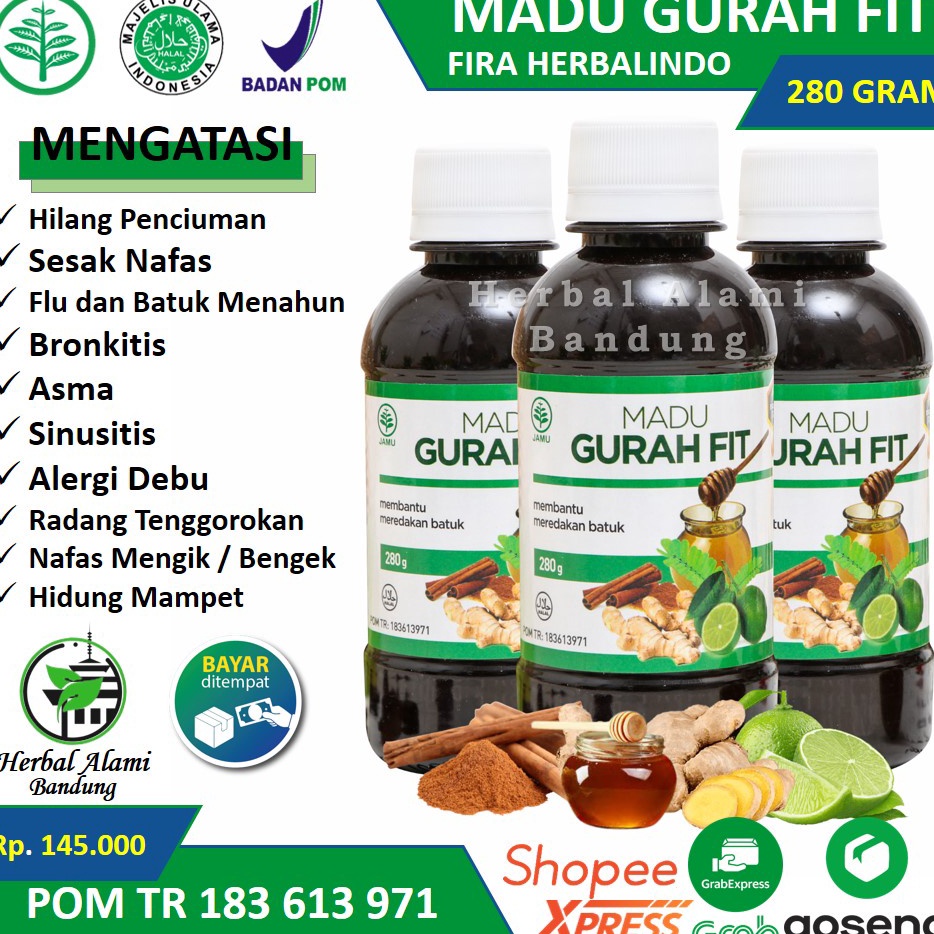 

Re4dy Madu GURAH FIT Mengatasi Bronkitis Sinusitis Radang Tenggorokan Batuk Menahun dan Asma Musim Promo