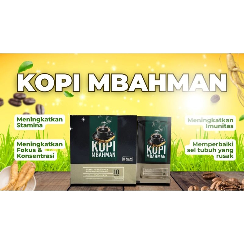 

KOPI MBAHMAN 1box (250 g)