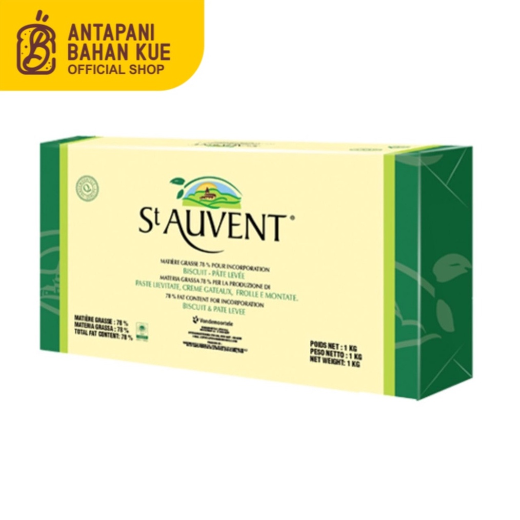 

TERLARIS BRANDS FESTIVAL St Auvent Unsalted Butter 1kg serbuuu !