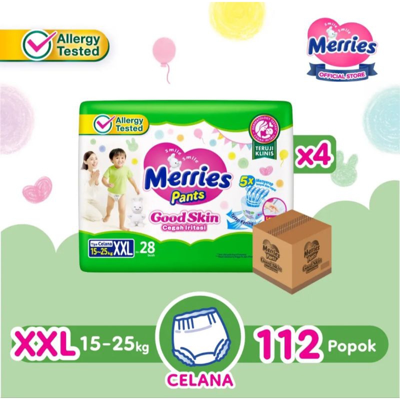 MERRIES PANTS XXL28 KARTON