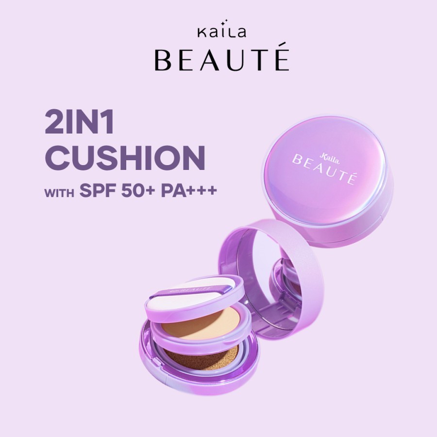 KAILA BEAUTE 2-IN-1 CUSHION SPF 50 PA++