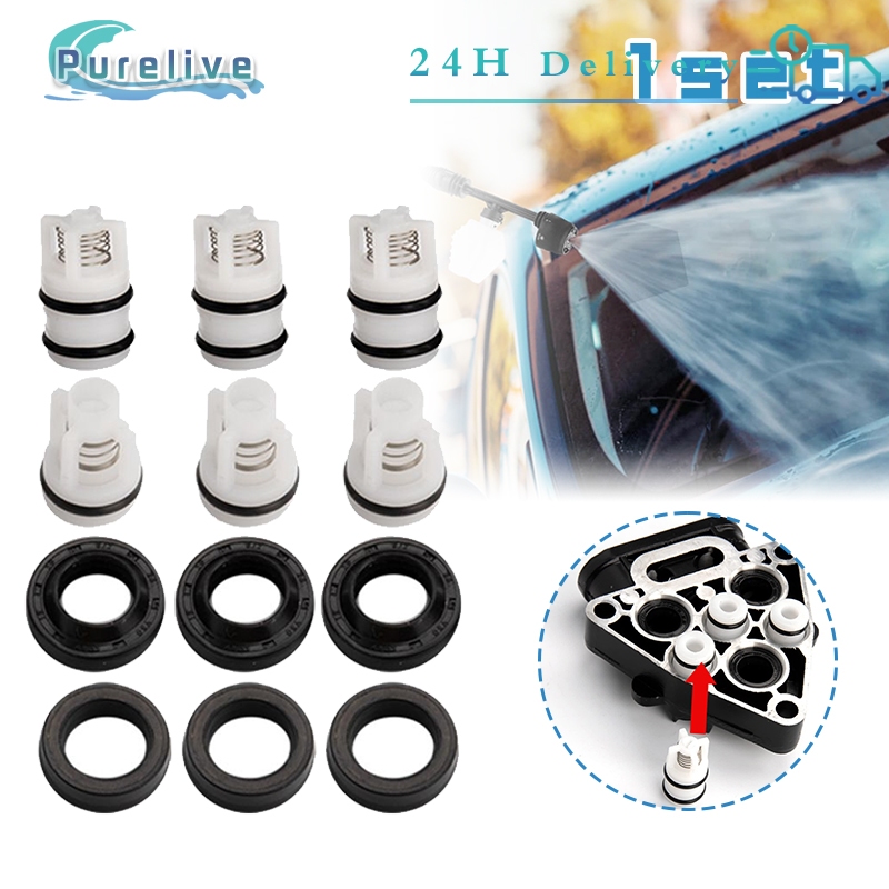 Seal Valve Set Jet Cleaner Outlet Valve Jet Cleaner Oil Seal Jet Cleaner