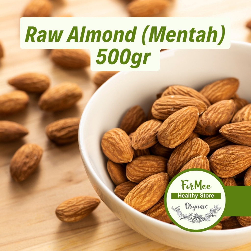 

500gr Almond Mentah / Raw Almond