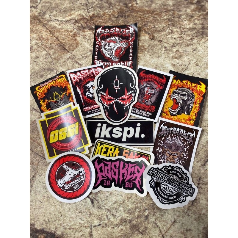 

Stiker Atribut IKSPI Kera Sakti Since 1980 Desain Kece