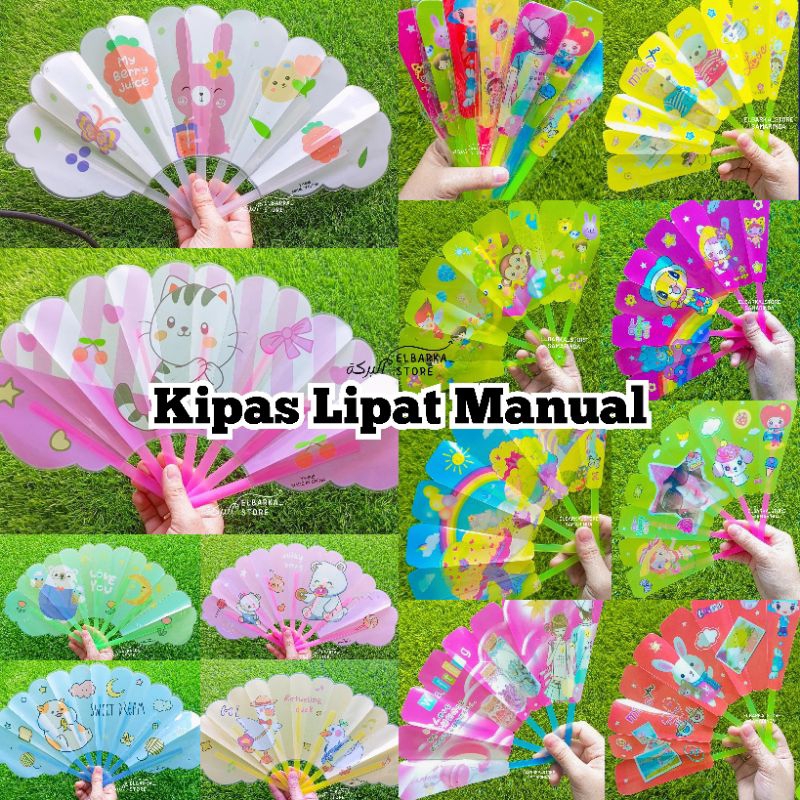 EBS-129 KIPAS LIPAT MINI JUMBO / KIPAS LIPAT TANGAN MANUAL