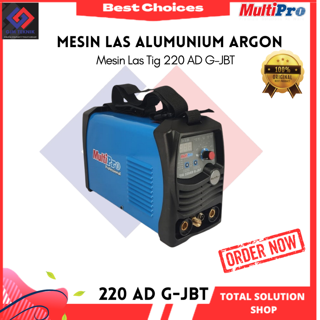 Mesin Las Alumunium Argon Ac Dc Tig 220AD G-JBT MULTIPRO