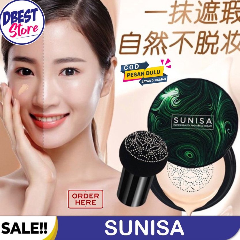 [♕U54&gt;] [ COD ] 100% Original Bedak Sunisa BB Cream Cushion Korea Anti Air dan / Foundation Promo Murah