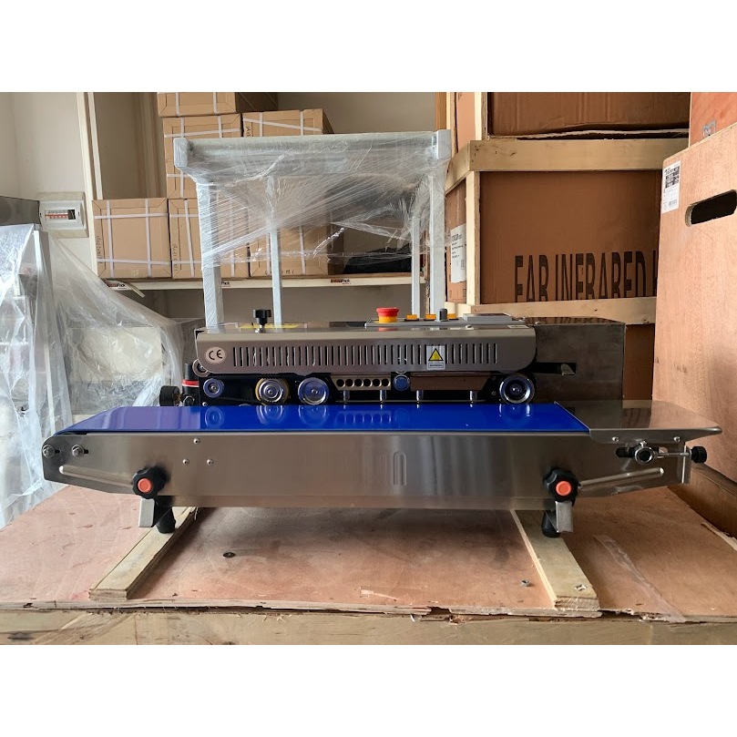 MODIFIKASI Mesin Continuous Sealer Nitrogen Gas Flushing Packing Snack