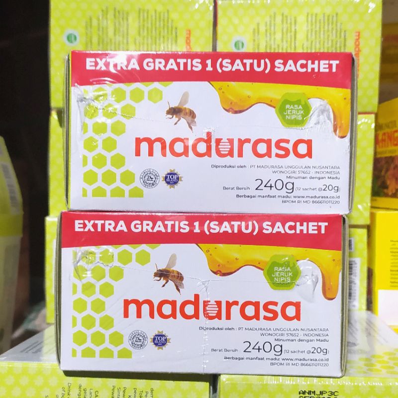 

Madurasa 1Box Isi 12 Sachet Madurasa Sachet