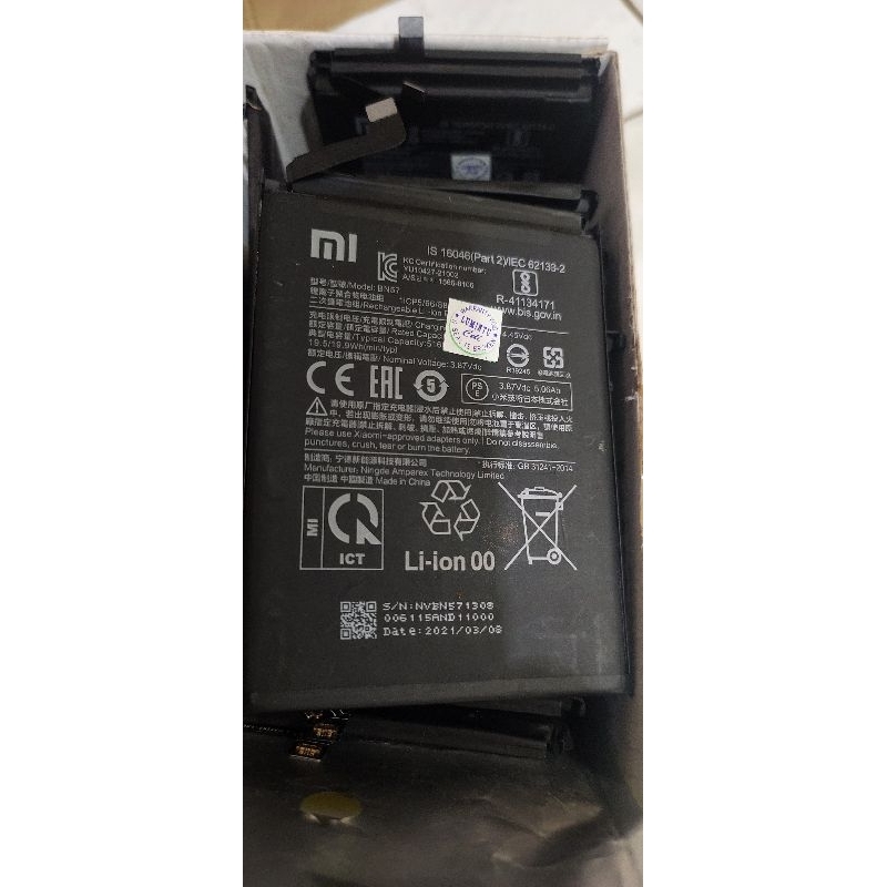 BATERAI.BN57.ORIGINAL.COPOTAN.KONDISI.95%