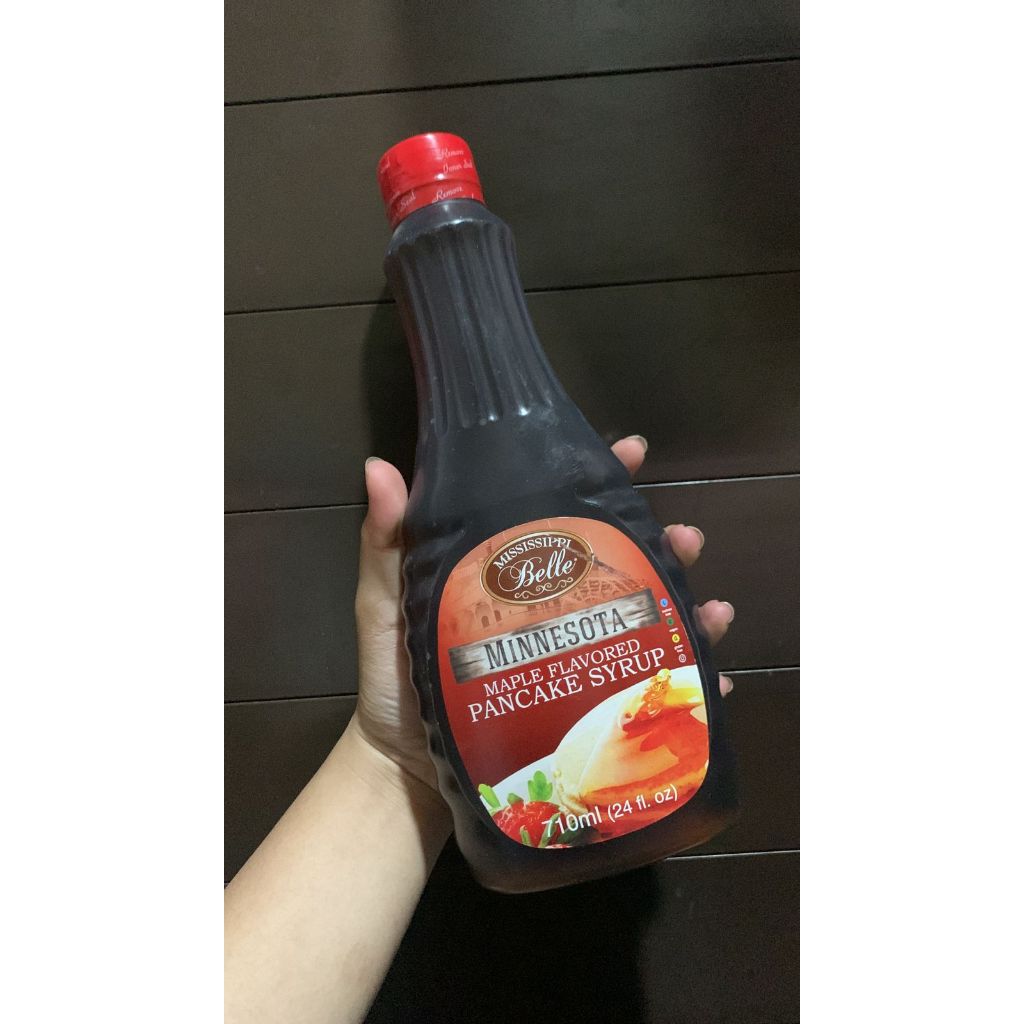 

MISSISSIPPI BELLE MINNESOTA MAPLE FLAVORED PANCAKE SYRUP 710ML (rijek kemasan)